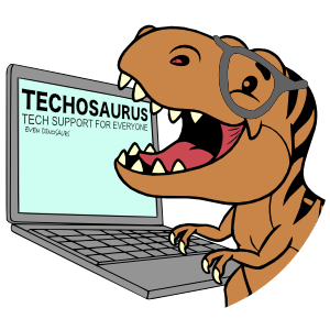 techosaurus logo